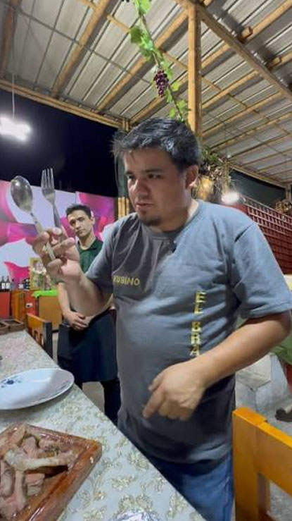 rubino parrillas en accion